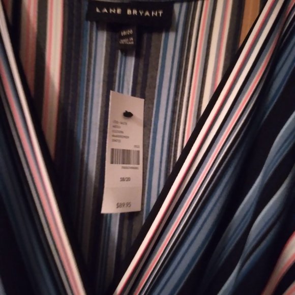 Women's Lane Bryant Multicolor Dress - Picture 3 of 4